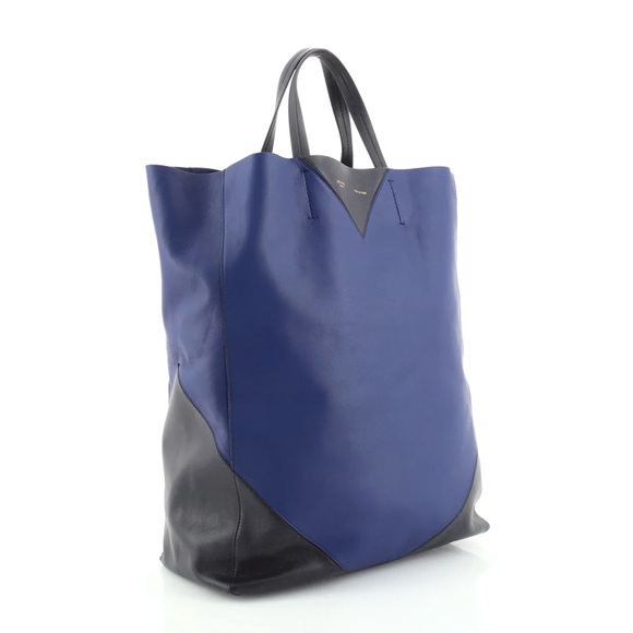 Celine - Vertical Bi-Cabas Tote Leather Large - Picture 2 of 6